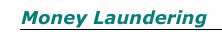 Money Laundering
